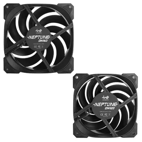 In Win Neptune DN140 140mm Black PWM 88.89 CFM image