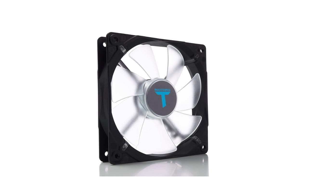 RIOTORO Cross-X Classic 120mm Black Blue 47 CFM 1-Pack main image