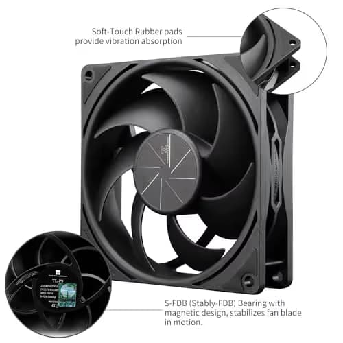 Thermalright TL-P9 92mm Black PWM 1-Pack image