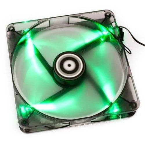 BitFenix Spectre 120mm Black 43.5 CFM Green LED 1-Pack main image
