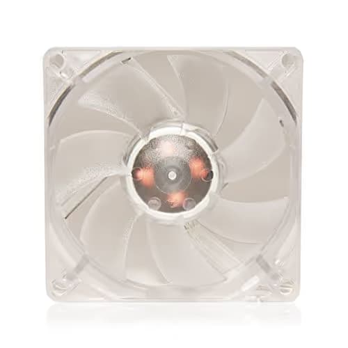 SilenX Effizio 80mm Clear Red LED 32 CFM image