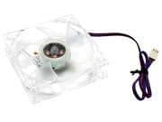 Evercool FAN-LD9225B-EC1 92mm Clear Multicolor 31.62 CFM image