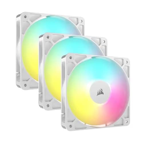 Corsair RS120 120mm White ARGB PWM 3-Pack main image