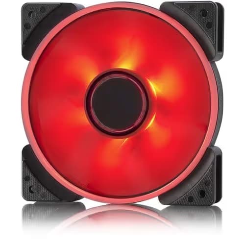 Fractal Design Prisma SL 120mm Black / White Red LED 50.63 CFM image