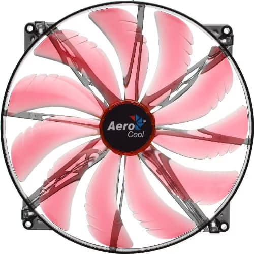 Aerocool Silent Master 200mm Red 76CFM image