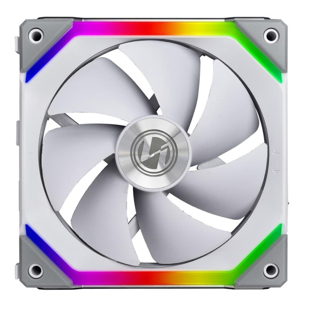 Lian Li Uni Fan SL 140mm Addressable RGB PWM 70.5 CFM White 1-Pack main image
