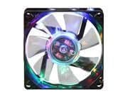 Apevia CF8SL-B4C 80mm Clear RGB 17.21 CFM image