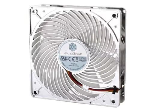 Silverstone Air Penetrator 120mm Clear Red LED 35.36 CFM 1-Pack image