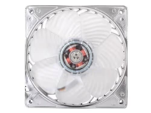 Silverstone Air Penetrator 120mm Clear Red LED 35.36 CFM 1-Pack image