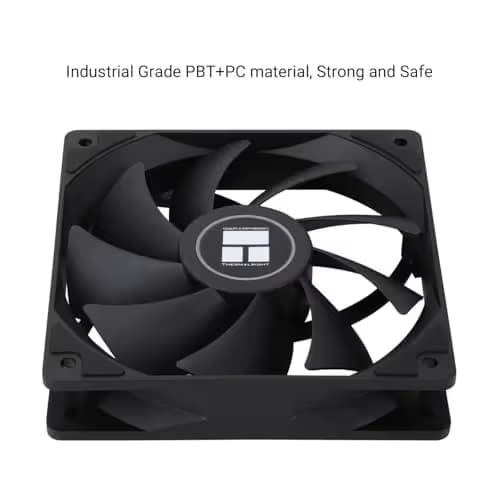 Thermalright TL-C12C X5 120mm Black PWM 66.17 CFM 5-Pack image
