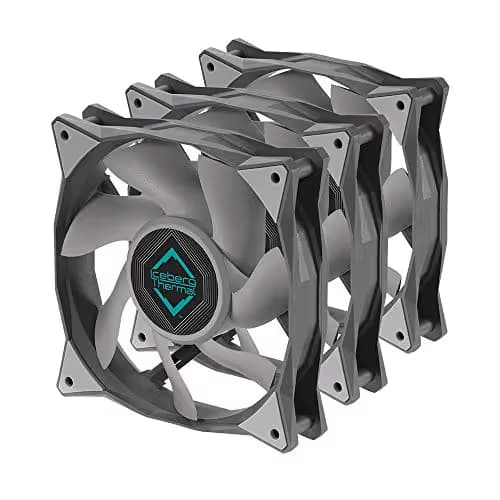 Iceberg Thermal IceGALE Xtra 127 CFM 120mm Gray PWM 3-Pack main image