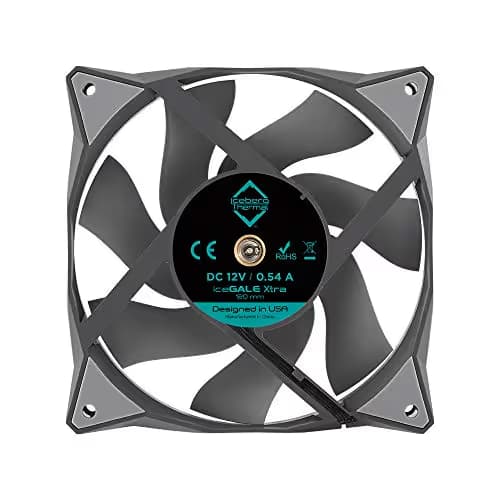 Iceberg Thermal IceGALE Xtra 127 CFM 120mm Gray PWM 3-Pack image