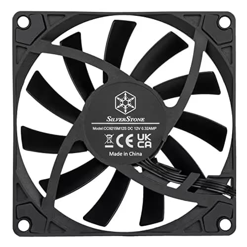 Silverstone Air Slimmer 92mm Black PWM image