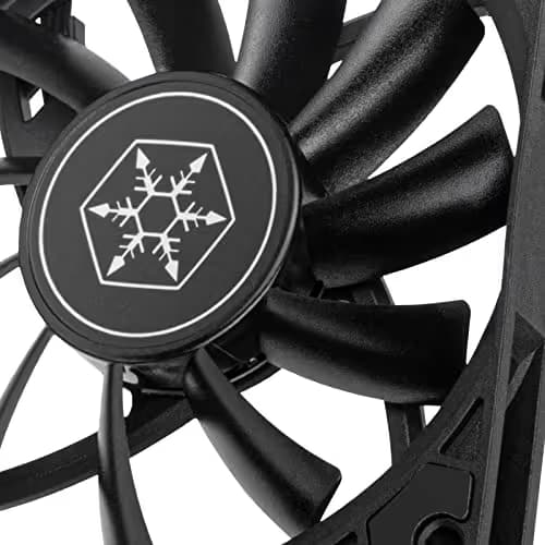 Silverstone Air Slimmer 92mm Black PWM image