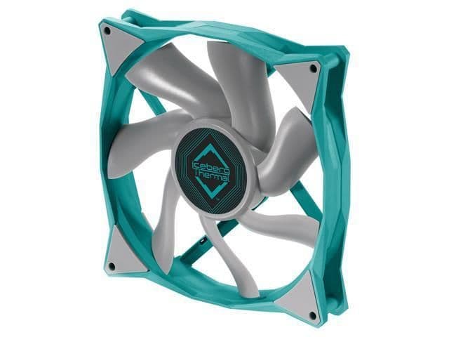 Iceberg Thermal IceGALE 140mm Teal / White PWM 96 CFM main image