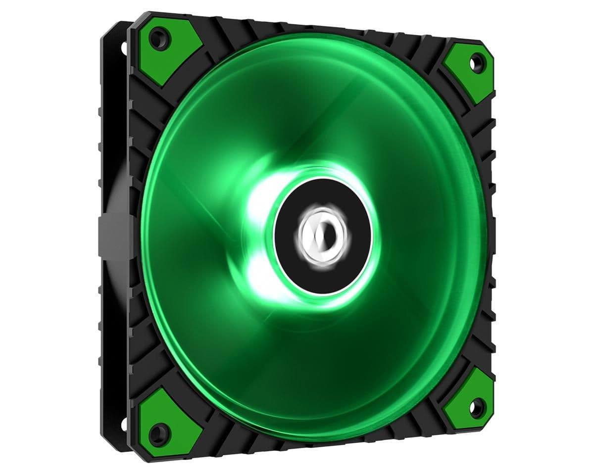ID-COOLING WF-12025-XT-G 120mm Black PWM Green LED 71.2 CFM main image