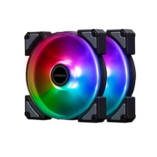 In Win CROWN 140mm Black / Clear PWM ARGB 2-Pack image