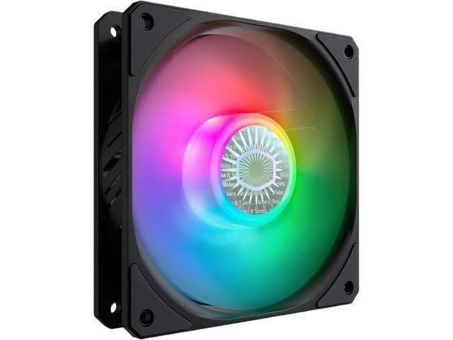 Cooler Master SickleFlow 120mm Black Addressable RGB PWM 62 CFM 1-Pack main image