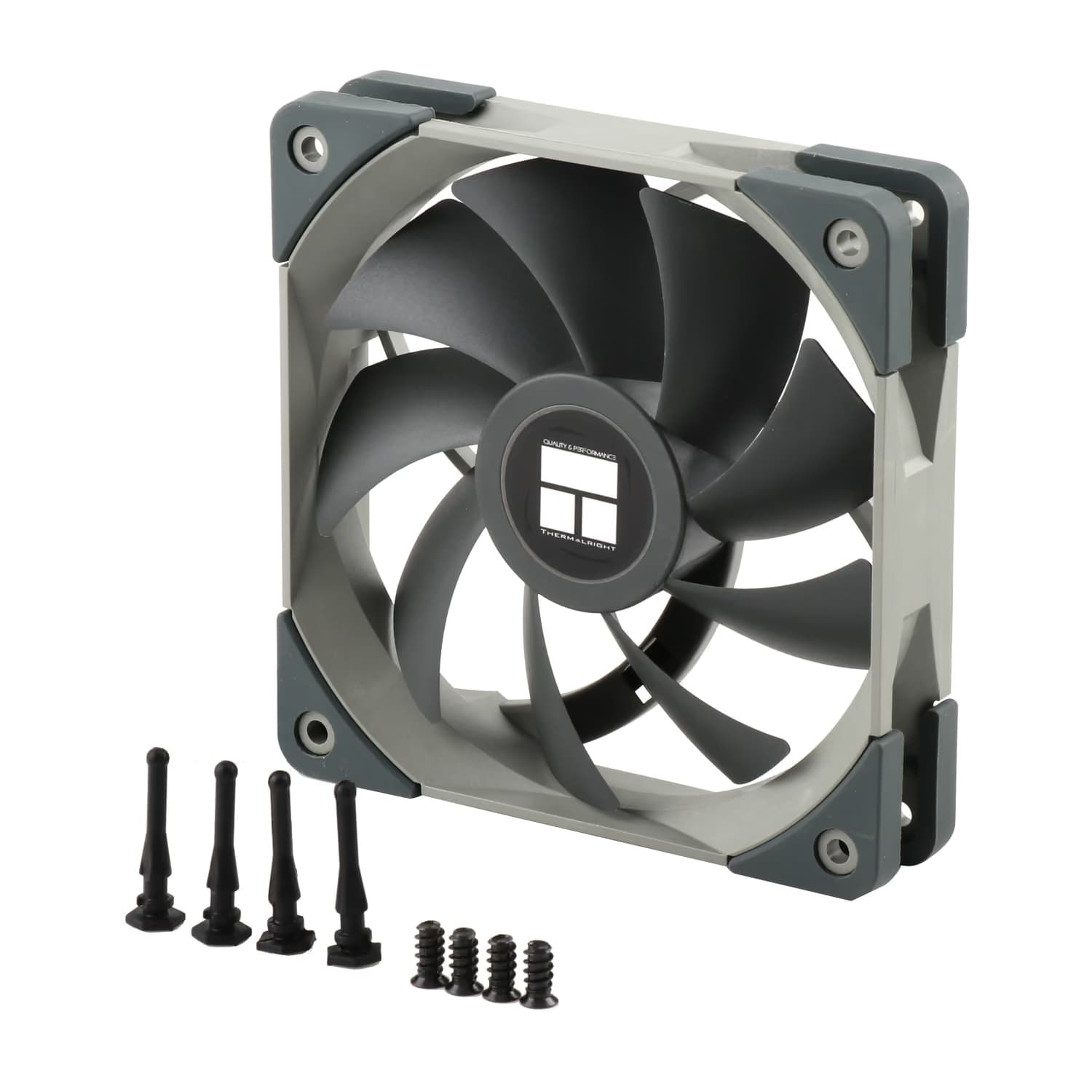 Thermalright TL-C12 D6 120mm Gray PWM 66.17 CFM 1-Pack image