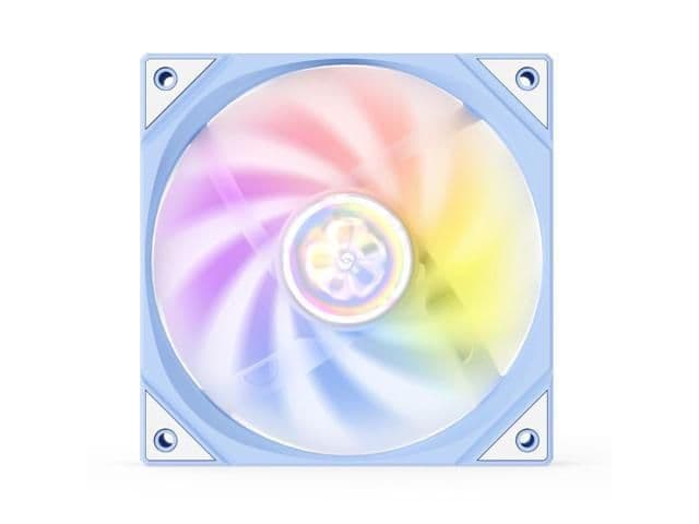 Yeston SAKURA 120mm Blue / White Addressable RGB PWM 79 CFM 1-Pack main image