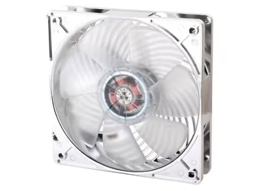 Silverstone Air Penetrator 120mm Clear White LED image