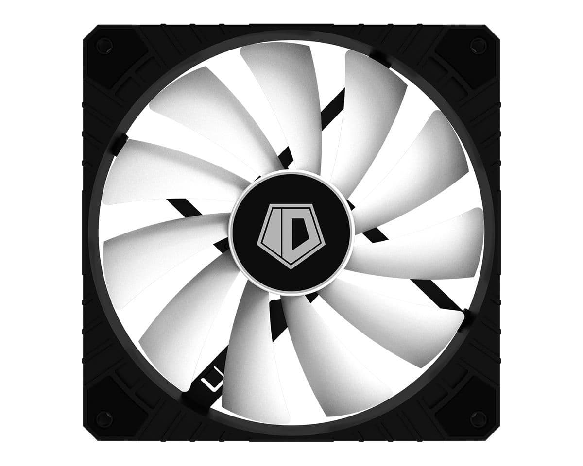 ID-COOLING WF-14025-XT 140mm Black / White PWM 76.8 CFM 1-Pack image