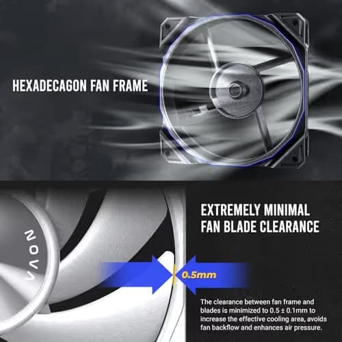 Antec NOVA 120mm Black PWM 95.32 CFM image