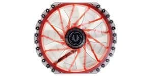 BitFenix Spectre Pro 230mm Black / Red 156.27 CFM Red LED image