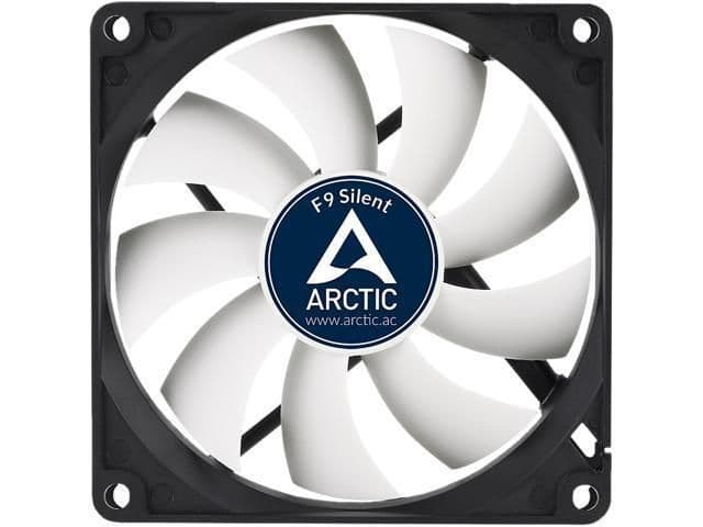 ARCTIC F 92mm White / Black Silent 21.2 CFM image