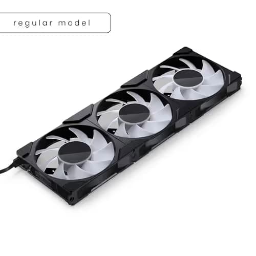 Phanteks M25G2-120 120mm Black D-RGB PWM 72.72 CFM 3-Pack image