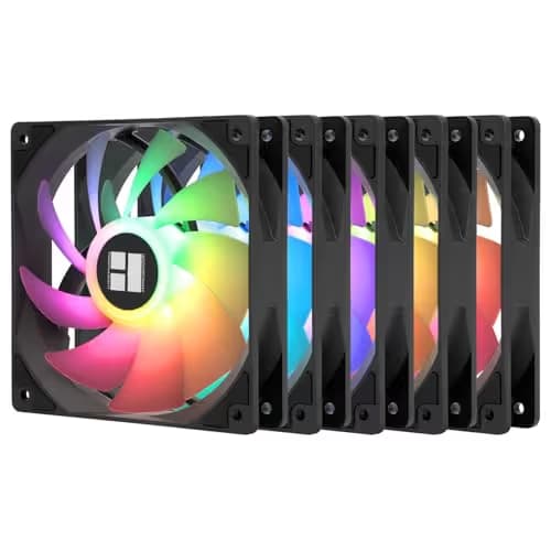 Thermalright TL-C12C-S 120mm Black PWM ARGB 5-Pack main image