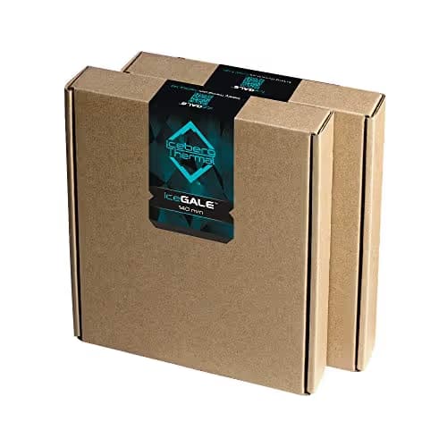 Iceberg Thermal IceGALE 140mm Black PWM 96 CFM 2-Pack image
