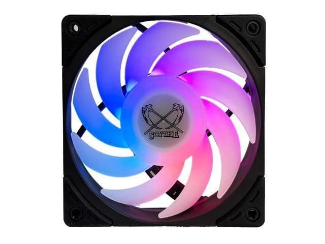 Scythe Wonder Tornado 120mm Black Addressable RGB PWM 75.17 CFM image