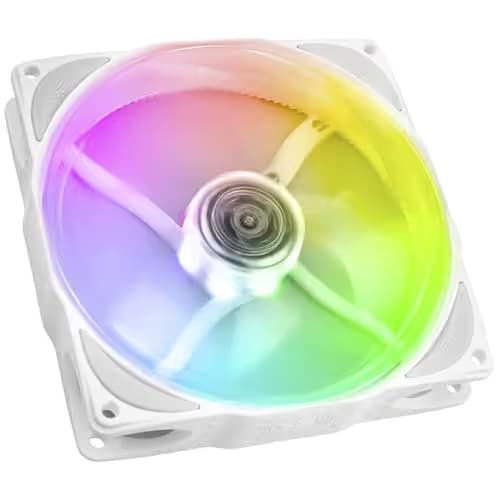 NoiseBlocker NB-ELOOP X 120mm White ARGB PWM 58.09 CFM 1-Pack main image