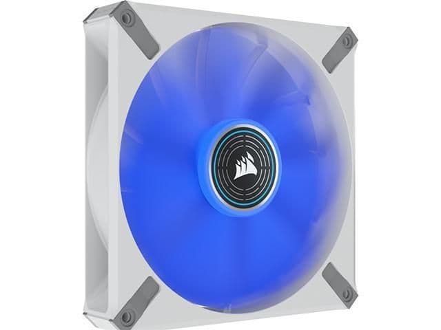 Corsair ML140 ELITE 140mm White LED Blue PWM Premium 82.9 CFM 1-Pack image