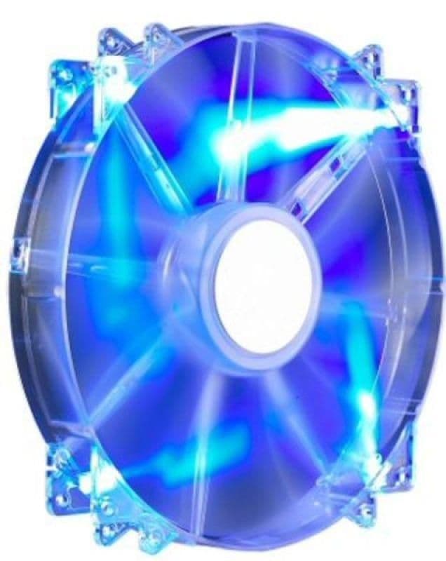 Cooler Master Megaflow 200mm Clear Blue LED 110 CFM image