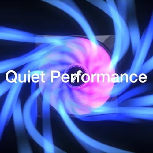 be quiet! Light Wings LX 120mm White 61.8 CFM PWM Addressable RGB 3-Pack image