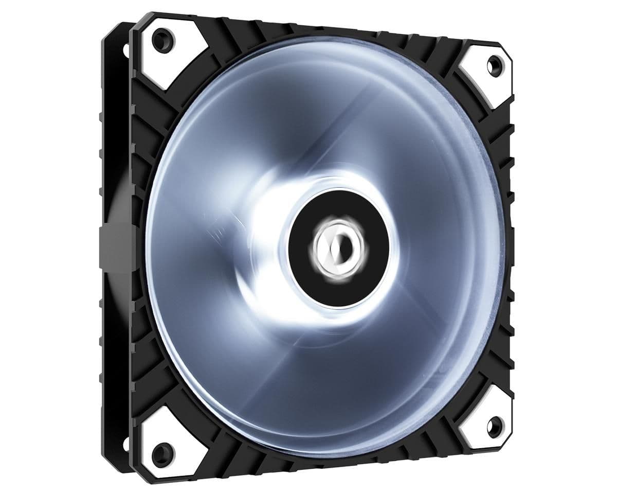 ID-COOLING WF-12025-XT-W 120mm Black PWM White 71.2 CFM image