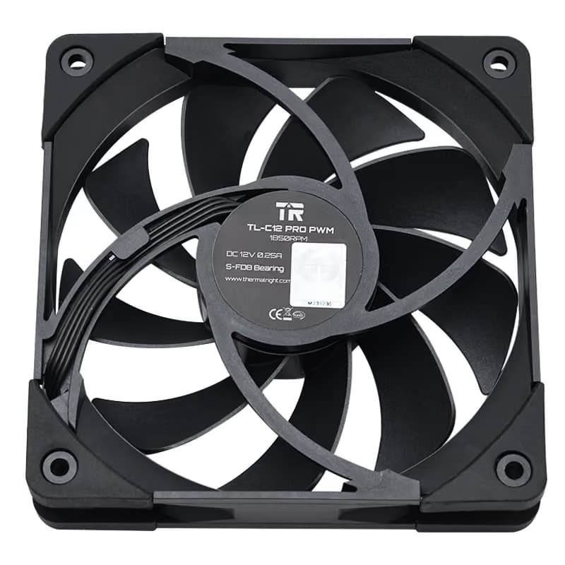 Thermalright TL-C12 PRO 120mm Black PWM image