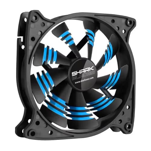 SHARKOON Shark Blade 120mm Black / Blue 33 CFM image