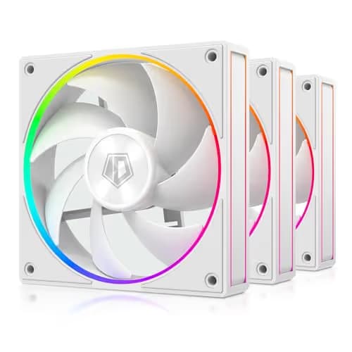 ID-COOLING AF-127-ARGB-W Trio 120mm PWM White Pack of 3 main image