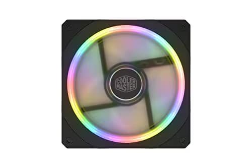 Cooler Master MasterFan SF120P 120mm Addressable RGB PWM 43 CFM Black 1-Pack image