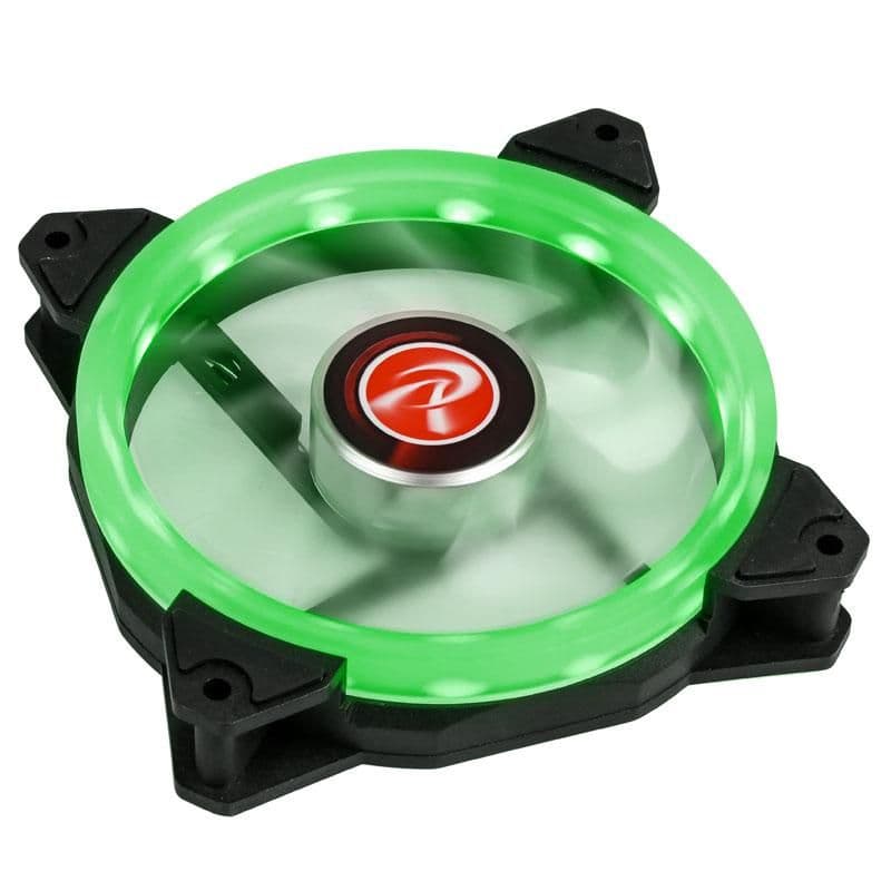 RAIJINTEK Iris 120mm Green PWM 42.17 CFM 1-Pack image