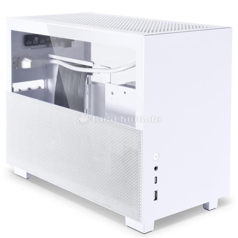 Lian Li Q58 Mini-ITX Desktop White Tempered Glass Side Panel (PCIe 4.0) image