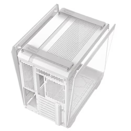 Asus TUF Gaming GT502 Horizon ATX Mid Tower White with Tempered Glass Side Panel image