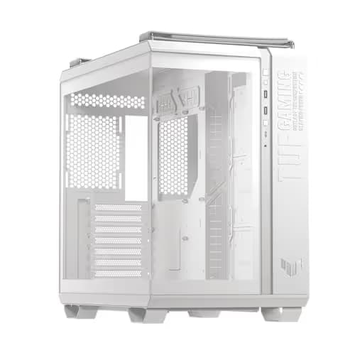 Asus TUF Gaming GT502 Horizon ATX Mid Tower White with Tempered Glass Side Panel image