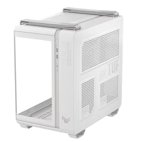 Asus TUF Gaming GT502 Horizon ATX Mid Tower White with Tempered Glass Side Panel image