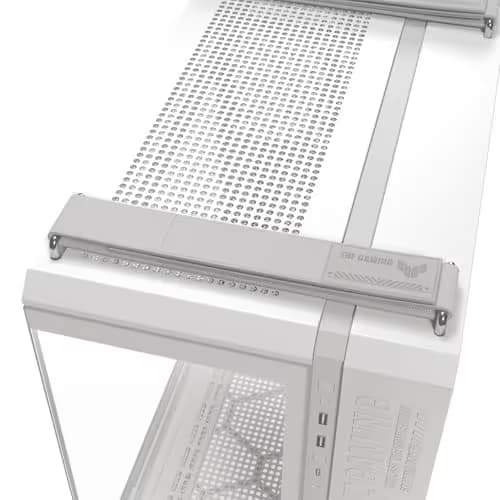 Asus TUF Gaming GT502 Horizon ATX Mid Tower White with Tempered Glass Side Panel image