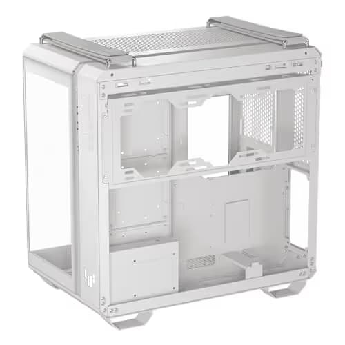 Asus TUF Gaming GT502 Horizon ATX Mid Tower White with Tempered Glass Side Panel image