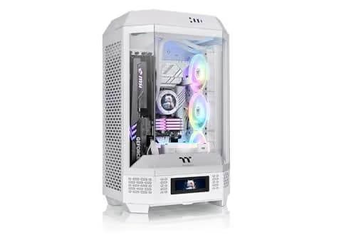 Thermaltake The Tower 300 MicroATX Mini Tower Tempered Glass Side Panel - Limestone main image